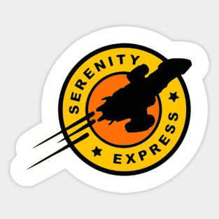 Serenity Express Sticker